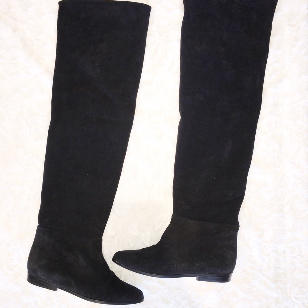 Over the Knee Genuine Suede Paloma Boot